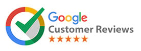 Google Customer reviews five stars
